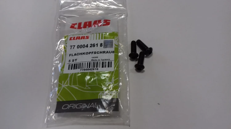 ŚRUBA Z ŁBEM PŁASKIM oryginał Claas 7700042618