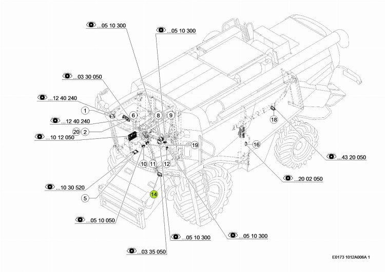 MODUŁ Claas oryginał 0000166513