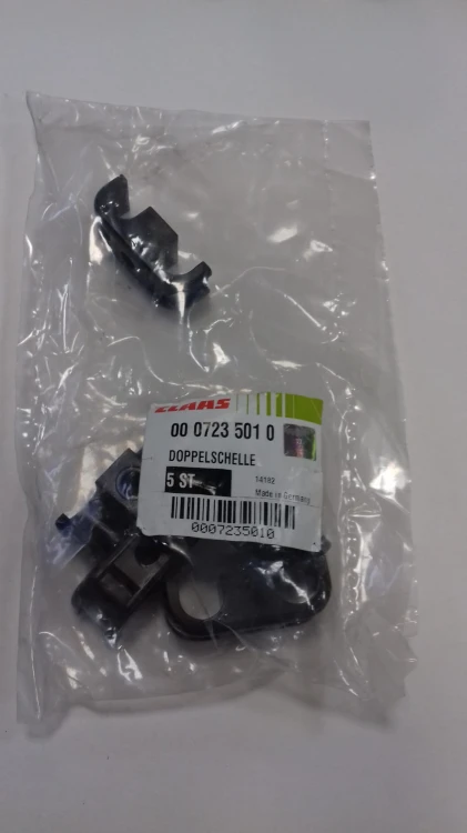 PODWÓJNA OBEJMA oryginał Claas 0007235010
