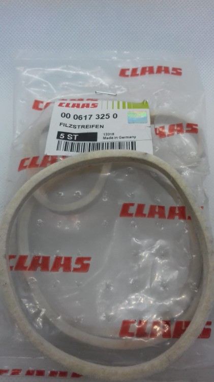 WKŁADKA FILCOWA oryginał Claas 0006173250