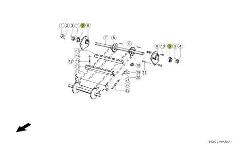 ŁOŻYSKO oryginał Claas 0007015140