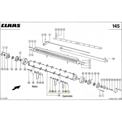 PODKŁADKA oryginał Claas 0007558690