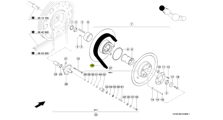 PASEK KLINOWY Claas oryginał 0006672480
