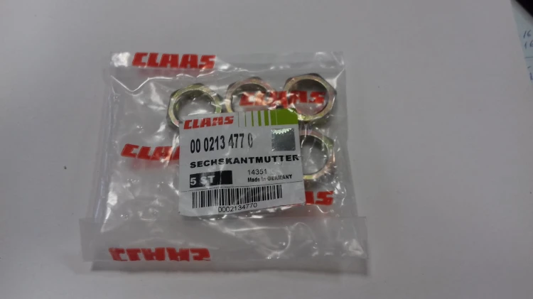 NISKA NAKRĘTKA 6KT oryginał Claas 0002134770