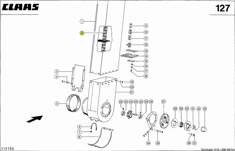 ŁAŃCUCH oryginał Claas 0006827570