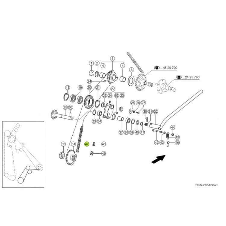 ŁAŃCUCH Claas oryginał 0008448470