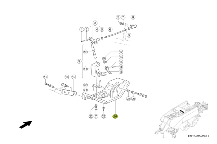 PŁYTA SUPŁACZA oryginał Claas 0008639360