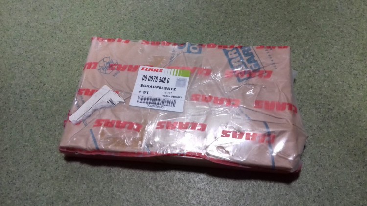 NAKŁADKA KPL, oryginał Claas 0000755480 1