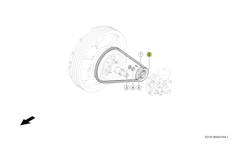 KOŁO PASOWE Claas 0005491430