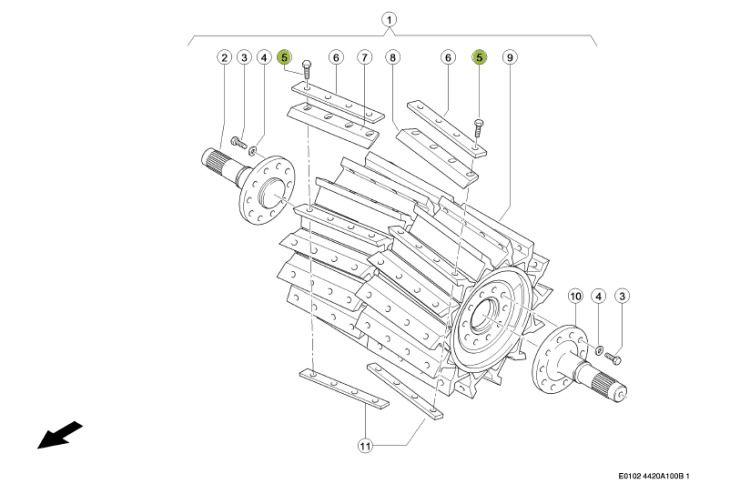 ŚRUBA oryginał Claas 0002147690